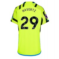 Camisa de Futebol Arsenal Kai Havertz #29 Equipamento Secundário Mulheres 2023-24 Manga Curta